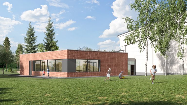 Anbau Sporthalle
