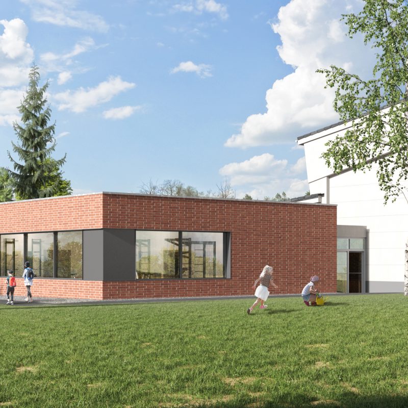 Anbau Sporthalle